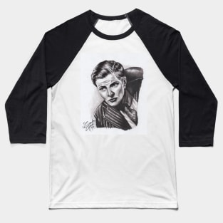 Katherine Hepburn Baseball T-Shirt
